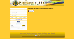 Desktop Screenshot of pineappleair.com